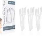 Jasclair Dermaplaning Razor (9 Count) – Face Razors for Women for Peach Fuzz, Eyebrow Shaping & Gentle Exfoliation – At Home Facial Shaver for Smooth Skin & Flawless Makeup Prep