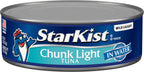 StarKist Chunk Light Tuna in Water, 5 oz (1 Pack) Canned Tuna Fish, Wild Caught, Gluten Free, Ready to Eat, Perfect for Salads, Keto Meals and Snacks, with 20g Protein & 90 Calories Per Serving