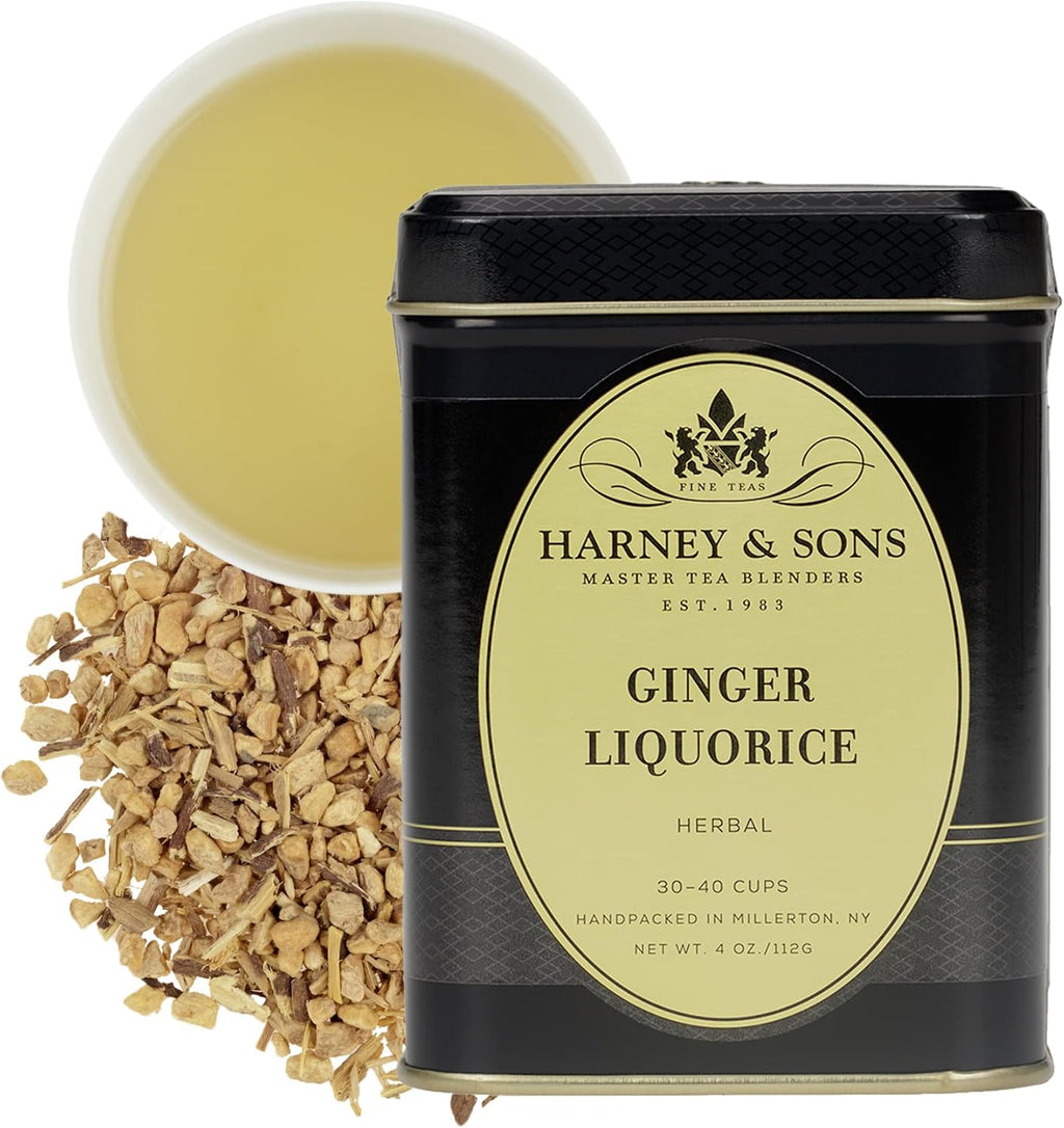 Harney & Sons Loose Leaf Tea - Ginger Liquorice 4oz.