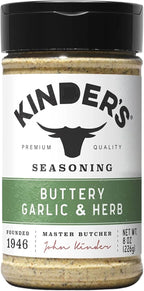 Kinders Buttery Garlic and Herb Premium Seasoning mix 8 oz