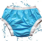 Mens Incontinence Leak-Protection Pants, Washable Pants, for Adult Kids Shorts (Size : Large)