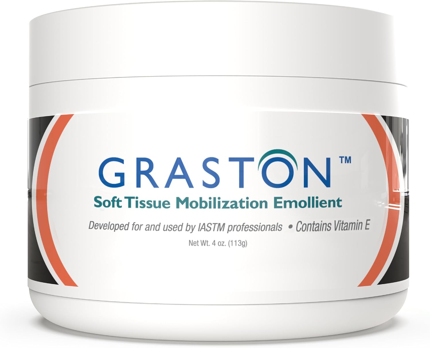Graston Technique Vitamin E Enriched Emollient Cream - 4oz Jar, Ideal for IASTM Massage Lotion & Massage Cream, Perfect Vitamin E Cream for Massage and Physical Therapy, 1-Pack