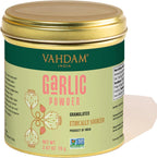 VAHDAM, Garlic Granules (2.47oz) 100% Raw Granulated Garlic (Allium Sativum) from India | Non GMO, Gluten Free, Dried Garlic | Aromatic & Pungent | Direct from Source