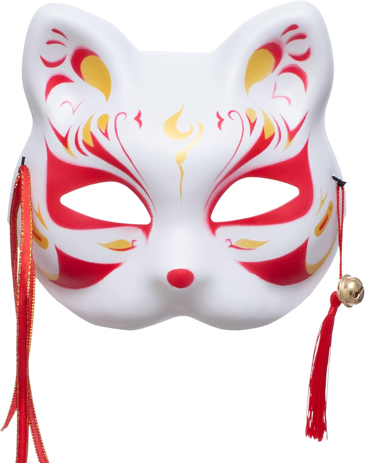 Japanese Kitsune Inu Boku Fox Cat Cute Cosplay Half Mask Masquerade Christmas