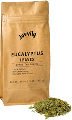 Jovvily Eucalyptus Leaves - 1lb - Dried - Cut & Sifted - Herbal Tea