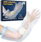 DR JK- Adult Full Arm Cast Covers for Shower, Waterproof Long Full Protector Cover, Soft Comfortable, Reusable Elastic Cast Bag for Bandage, Wound Care Supplies, After Surgery Gifts