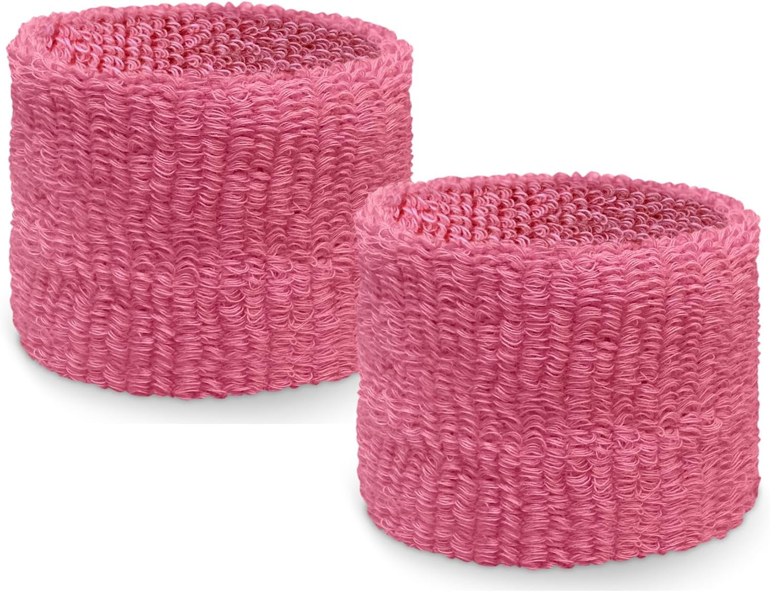 Couver Unisex Youth Kids Cotton Terry Wrist Bands/Wristbands for Event use (1 Pair)