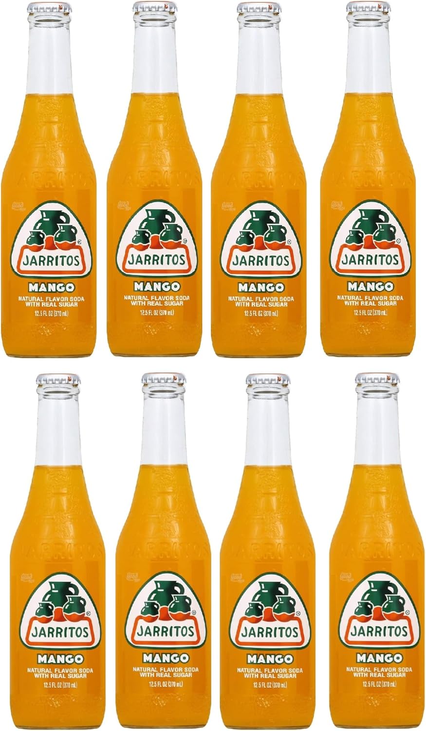 Generic Jarritos Mango Soda Pop (Pack of 8) - 12.5 oz