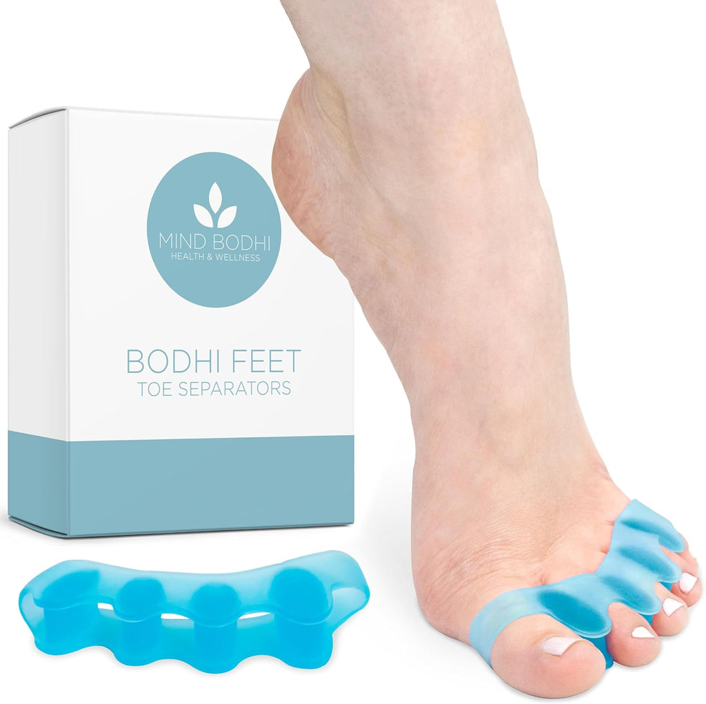 Mind Bodhi Toe Separators/Toe Spacers - For Men and Women - Regular Size – Blue
