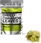 HerbLk Premium Ceylon Cinnamon Dried Leaves, 100% Natural Loose Leaf Tea, 1Oz / 28g, 50+ Whole Leaves, Organic, No Additives, No Caffeine, Vegan, Non-GMO, From Sri Lanka