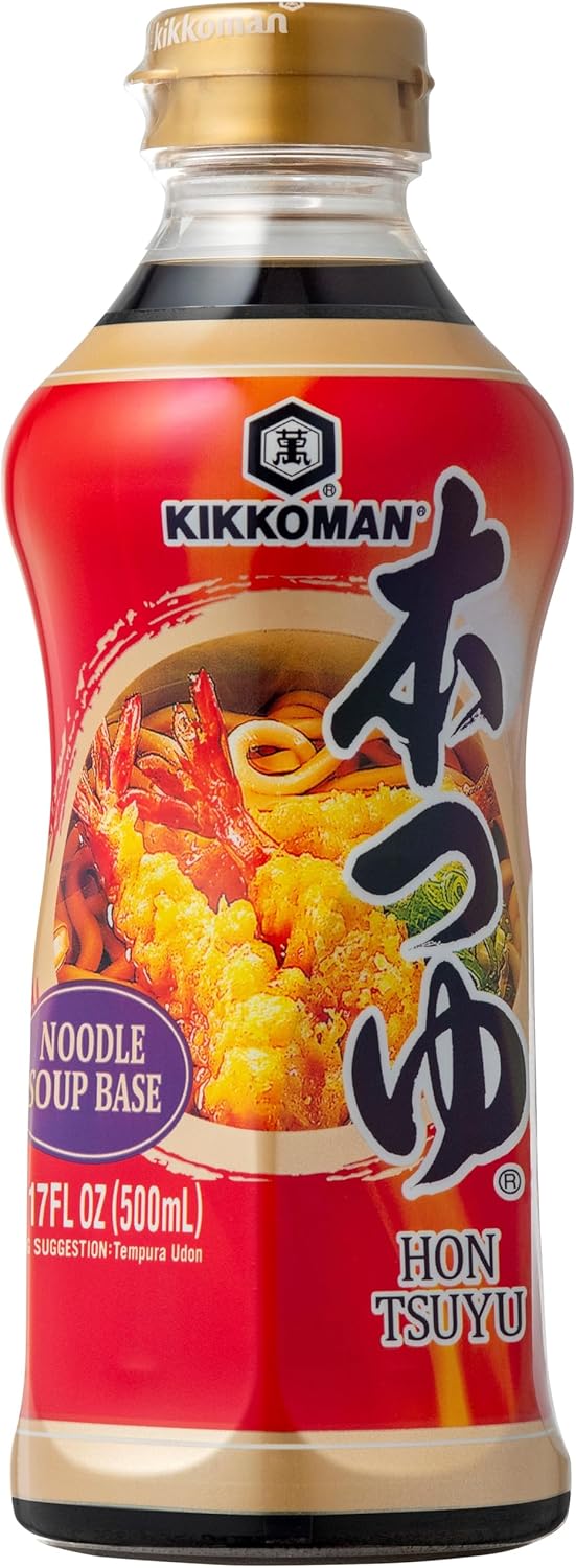 Kikkoman Hon Tsuyu Soup Base Koidashi, 17 Fl Oz (Pack of 3)