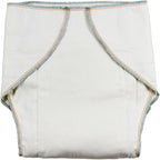 LeakMaster Adult Contoured Cloth Diaper with Nighttime Insert - Large Fits 36-44 inch Waists - 100% Cotton Gauze - 4x10x4 Layering with 10 Layered Optional use Insert for Maximum Absorbency.