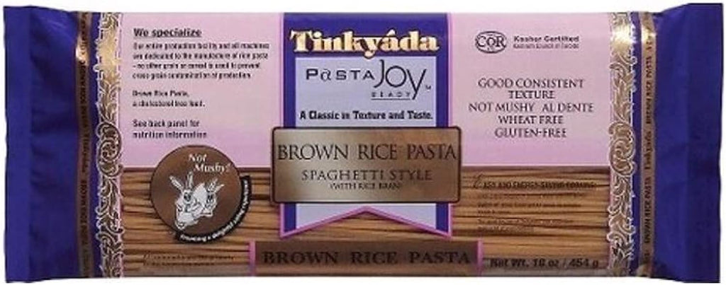 Tinkyada Brown Rice Spaghetti Pasta, 16 Oz (Pack of 6)