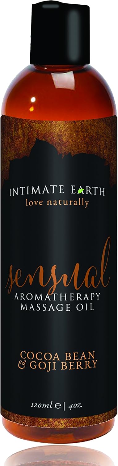 Intimate Earth Sensual Massage Oil, 4 Ounce