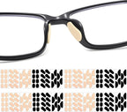 EVA Foam Nose Pads for Glasses,96 Pairs Non-Slip Glasses Nose Pad Cushion,Soft NosePads for Eyeglasses,Hypoallergenic and Lightweight.(Skin Styles)