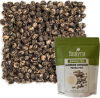 Tealyra - Imperial Jasmine Dragon Pearls - 8-Ounce - Green Tea Loose Leaf - Premium Jasmine Green Tea with Pleasant Aroma - 220 Gram