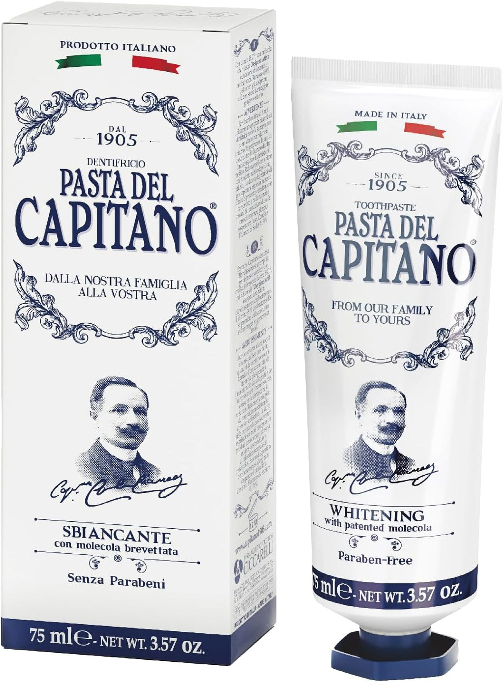 Pasta del Capitano 1905 Whitening (3.57 Fl Oz / 101g)