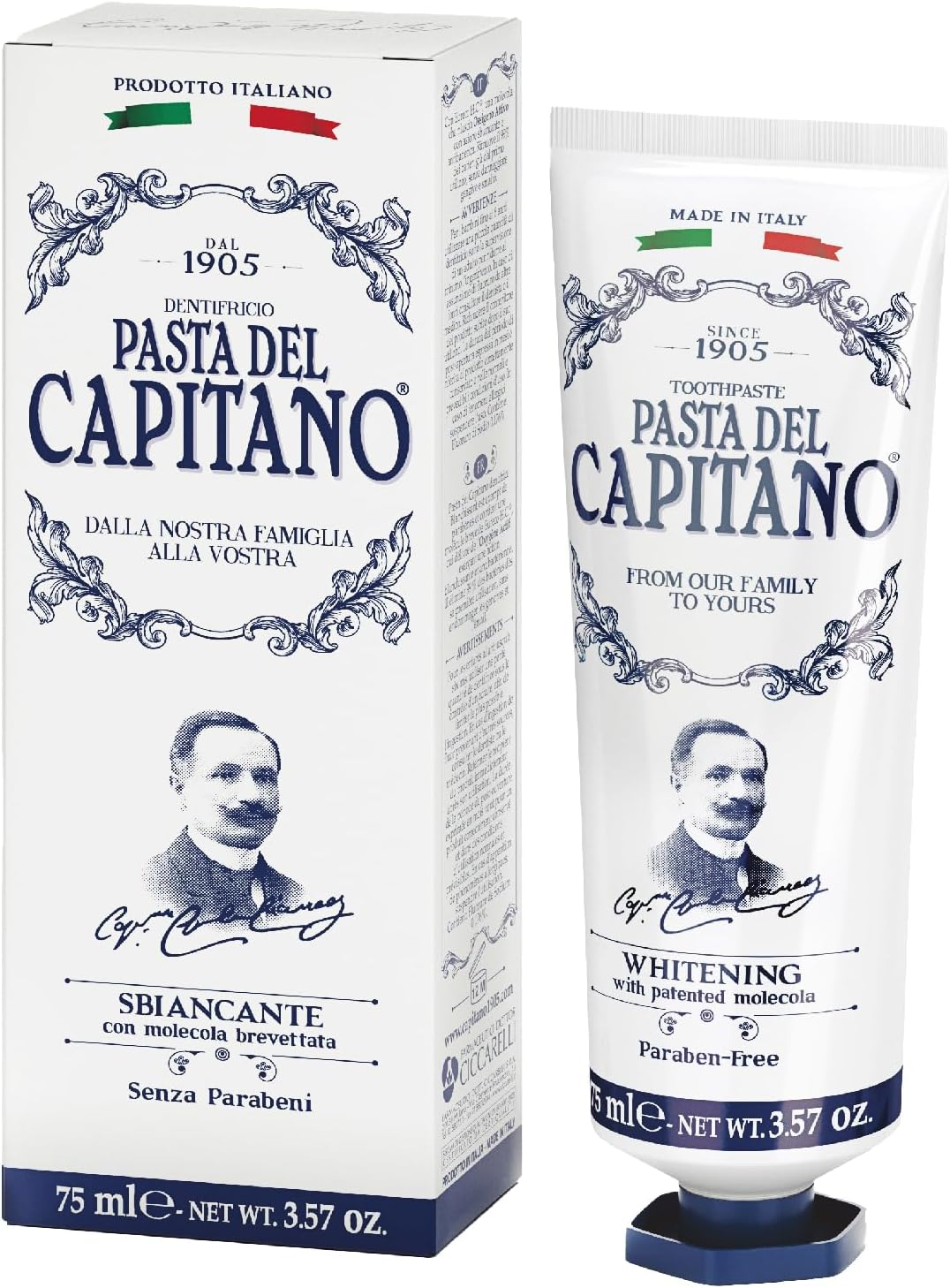 Pasta del Capitano 1905 Whitening (3.57 Fl Oz / 101g)