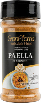 GranAroma Paella Seasoning, Authentic Spice Blend, Contains Saffron, Spanish Cuisine (6 Ounce)