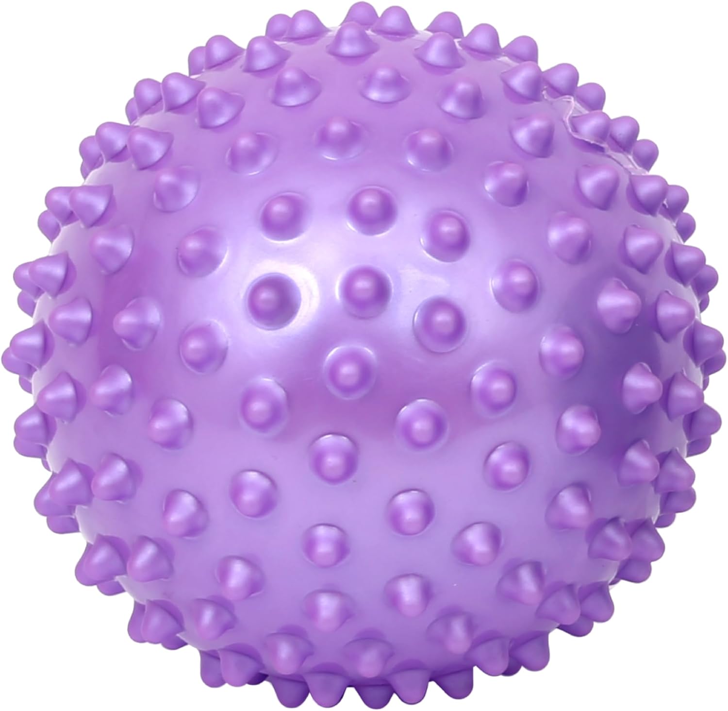 Fun and Function – Spiky Tactile Balls – Bumpy, Textured, Tactile Sensory Balls for Kids Ages 3+ – 8 Inch – Purple
