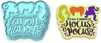 It's All a Bunch of Witch Sisters Cookie Cutter & Stamp (4.5 in. Wide X 3.64 in. Tall)