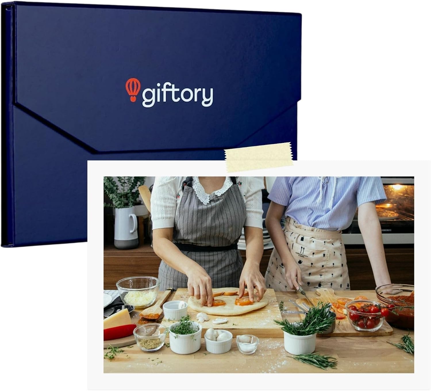 CocuSocial Nationwide Cooking Classes Gift - Giftory Gourmet Culinary Experience - 40+ Classes Across America -Mothers Day Gift, Solo Culinary Adventures - No Expiration