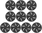 10PCS Electric Foot File Replacement Pads Replacement Roller Heads for Electric Foot File Grinder Heads Refills Feet Dead Skin Remover Pedicure Tools for Smooth Feet