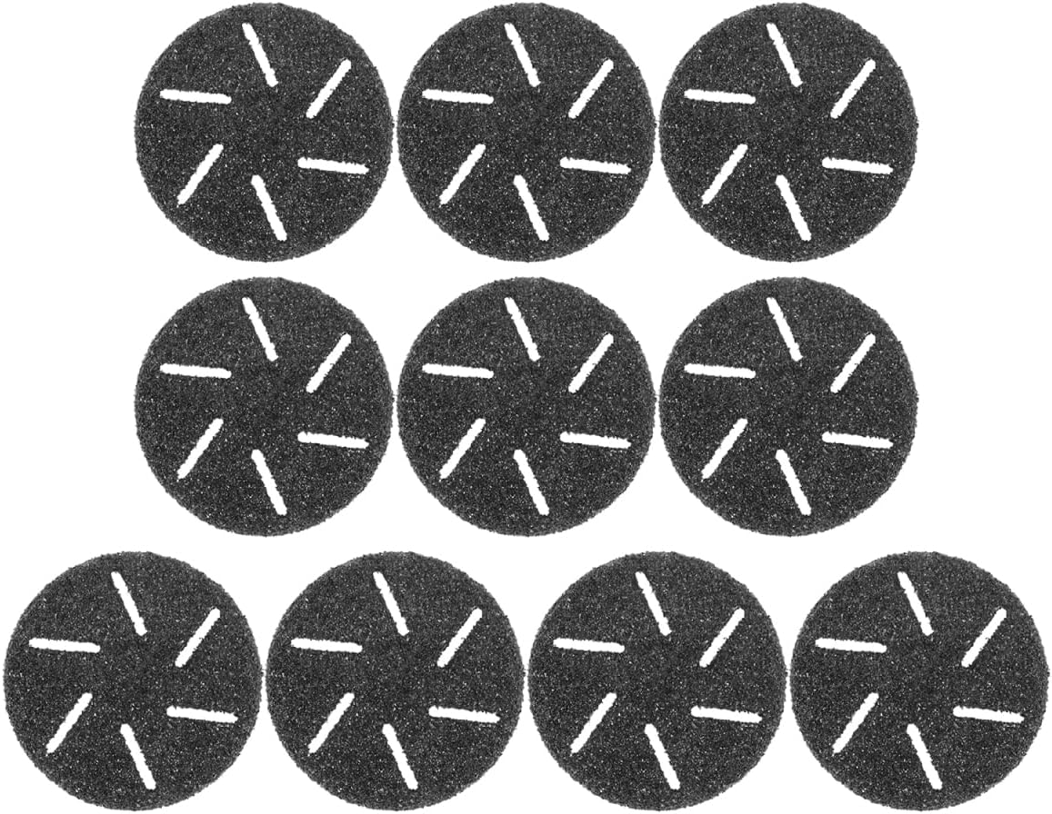 10PCS Electric Foot File Replacement Pads Replacement Roller Heads for Electric Foot File Grinder Heads Refills Feet Dead Skin Remover Pedicure Tools for Smooth Feet