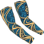 ZhongGuo cute Dolphin Printed Compression Arm Sleeves,Cooling Sun Protection Arm Sleeves for Men Women - Outdoor Sports
