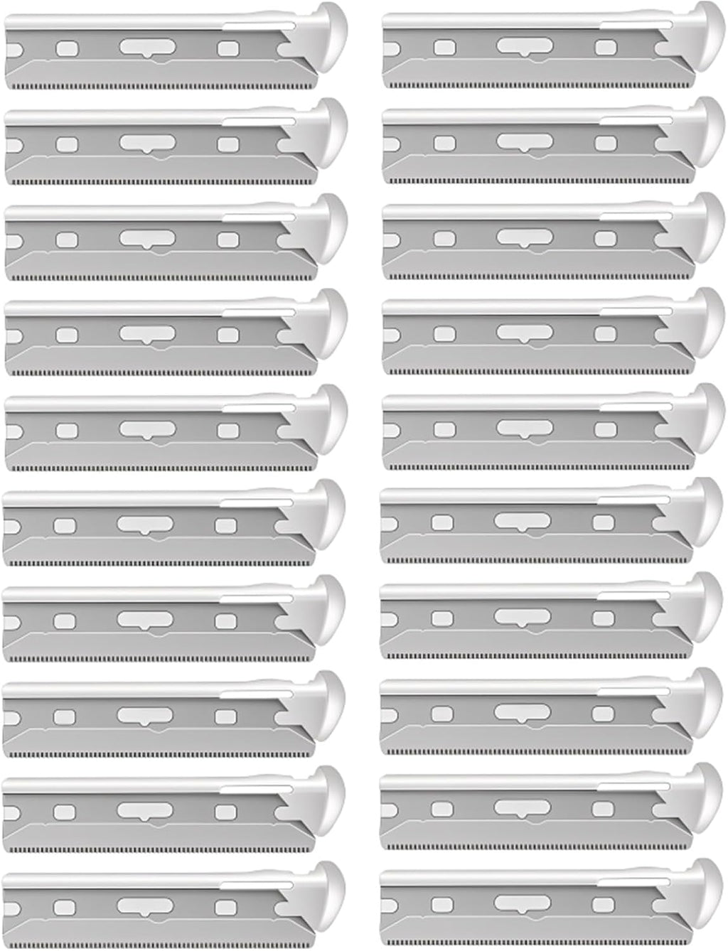 20Pack Compatible with Tweezerman Facial Razor Refills,Replacement Blades Compatible with Tweezerman Dermaplane Refills.