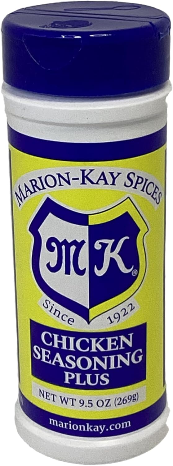 Marion-Kay Chicken Seasoning Plus, 9.5 oz, Premium Blend with Natural Herbs and Spices, Since 1922