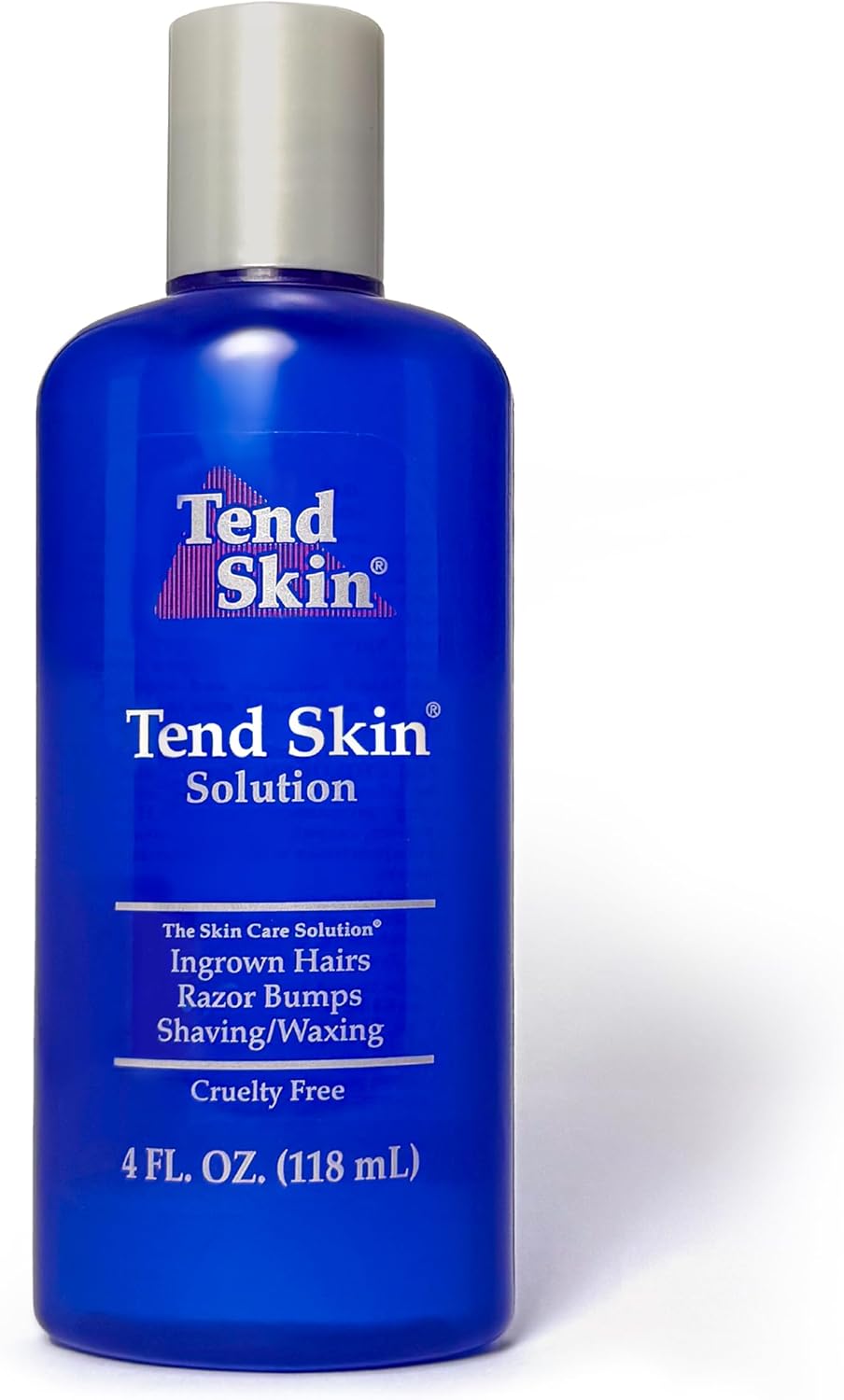 Tend Skin Solution for Unsightly Razor Bumps, Ingrown Hair and Razor Burns, Post Shaving and Waxing Toner for Men and Women, Made in USA, 4 Oz