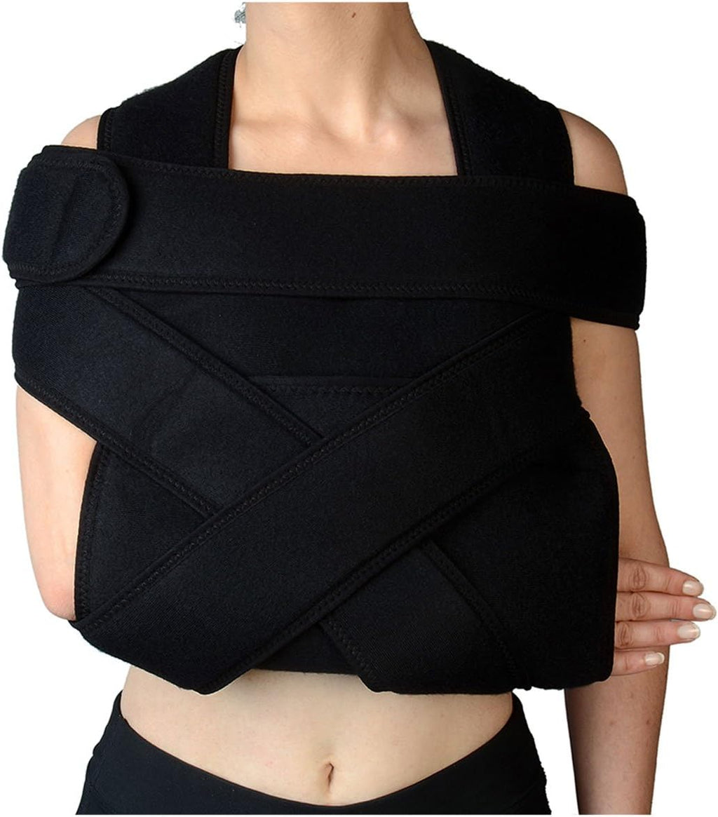 New Soles Medical Arm Sling Shoulder Immobilizing Velpeau Bandage (Adult)