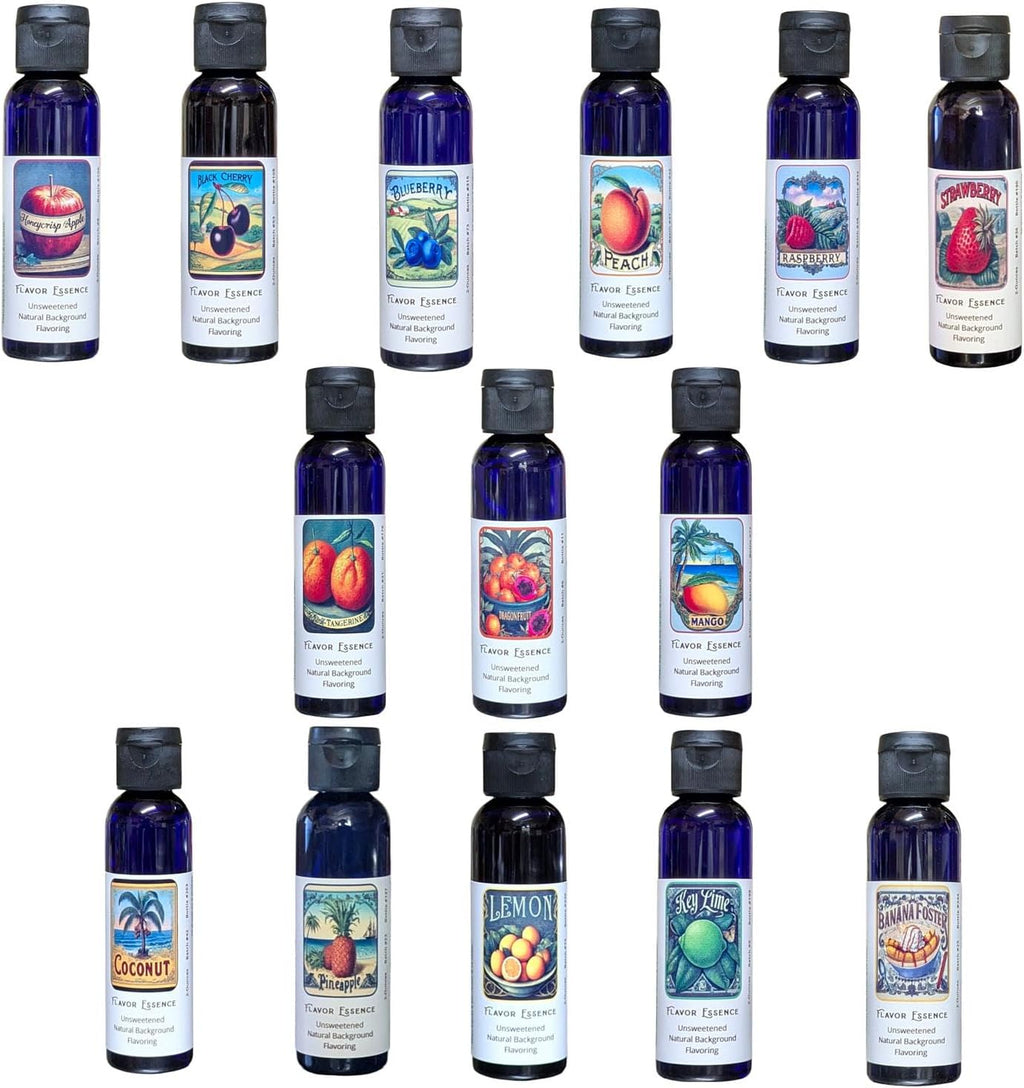 FRUITS & BERRIES CUSTOM CREATE PACK OF FLAVORINGS (5-bottles) by Flavor Essence