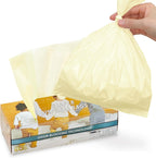BOS, Odor-Sealing Dirty Diaper Trash Bags - Disposable Bags - Scent & Smell Free [90 count] (Medium)
