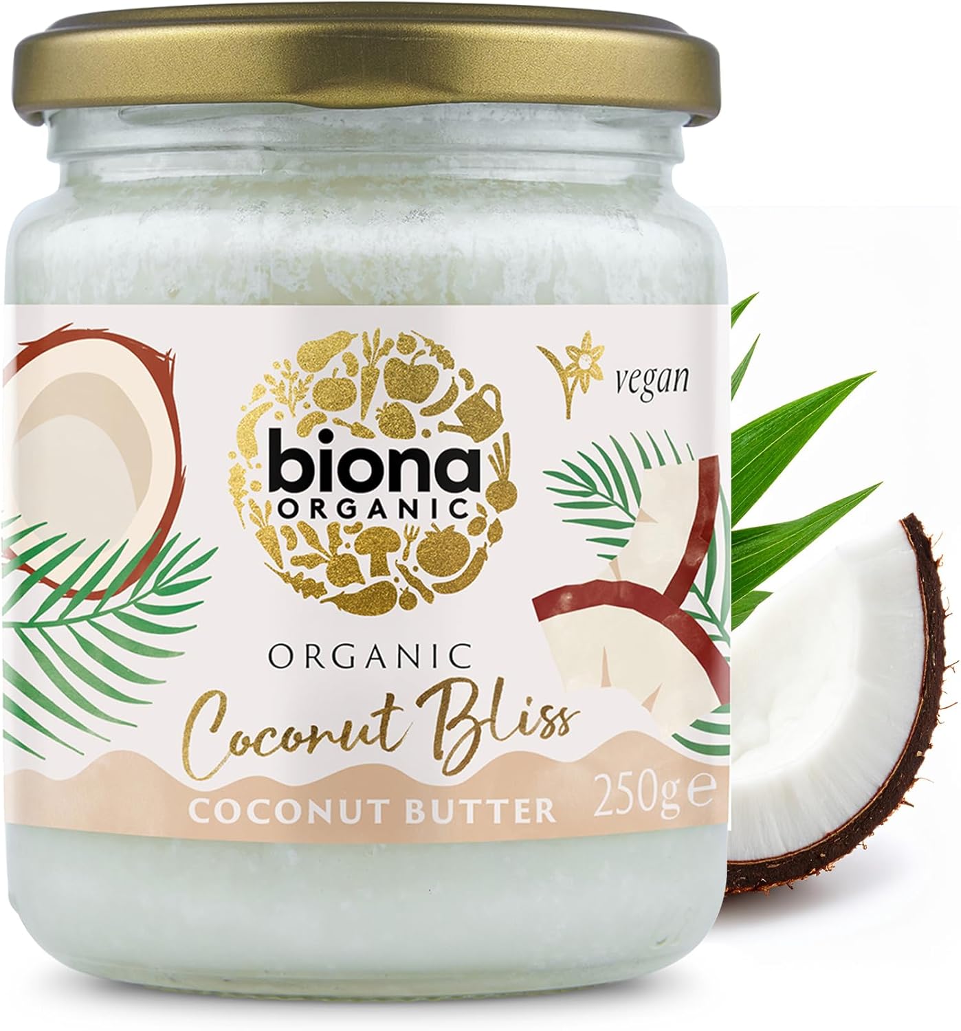 Biona Organic Coconut Bliss 250g-3 Pack
