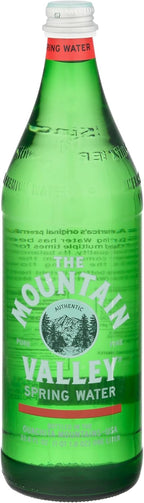 Mountain Valley Water, Water Spring Glass, 33.8 Fl Oz