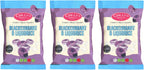 Crilly's Blackcurrant & Liquorice British Sweets/Candy Old Fashioned Handmade Licorice from England | Traditional Candy Gift 3 pack bundle (Blackcurrant & Liquorice)