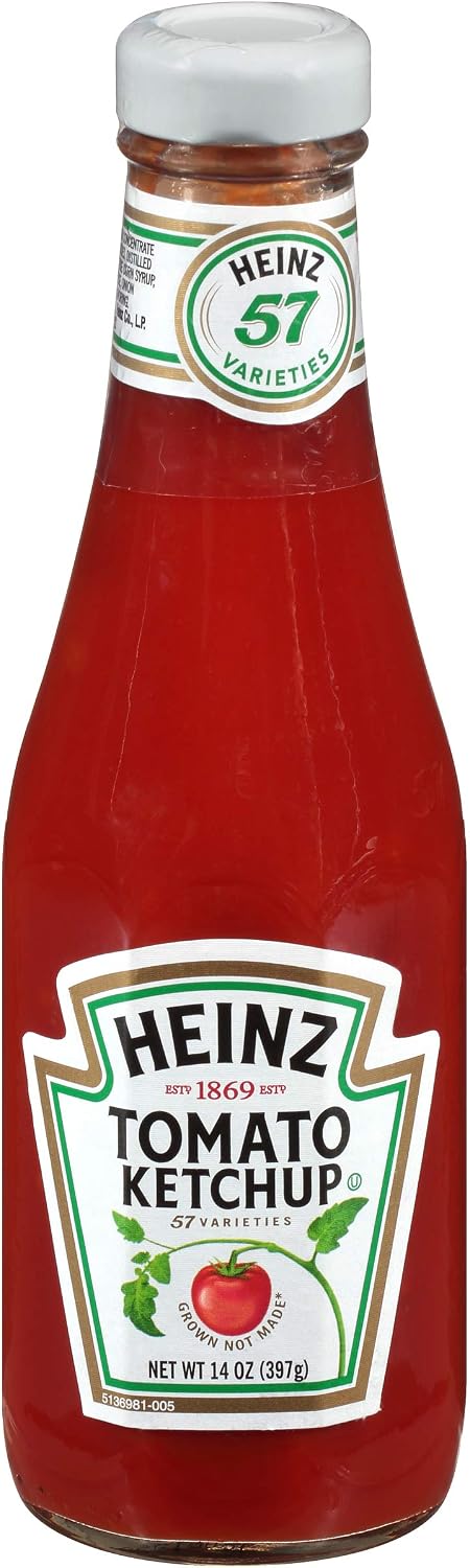 Heinz Ketchup (24 ct Casepack, 14 oz Bottles)