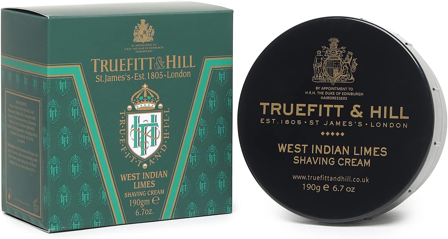 Truefitt & Hill TRUEFITT & HILL West Indian Limes Shave Cream Bowl 190gm
