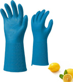 Vgo... Men's Chemical Resistant Gloves,Reusable Lined Work Gloves,Heavy-Duty Industrial Work,Infused with Fresh Rich Aromas