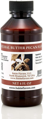 Bakto Flavors Natural Butter Pecan Flavor - 4 FL OZ