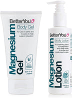 BetterYou Original Bundle - Magnesium Gel and Body Lotion - Massage Gel and Massage Lotion - Topical Magnesium for Effective Absorption - 2 pc