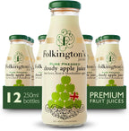 Folkington's Pure Pressed Cloudy Apple Juice 250 ml (Pack of 6)