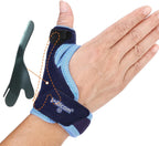 Thumb Brace for Arthritis Pain and Support, Spica Splint for De Quervain’s Tendonitis, Women and Men, Left or Right Hand (Medium,5.75-6.75 inch)