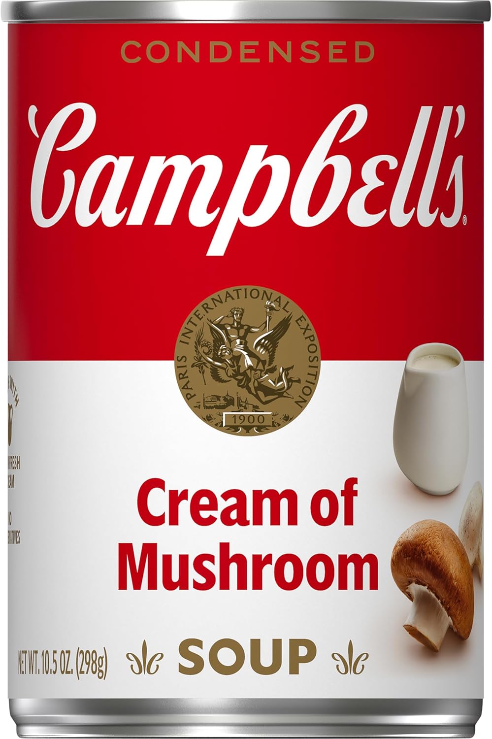 Campbell's Condensed Cream of Mushroom Soup, 10.5 oz Can