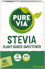 Pure Via All Natural Sweetener, 80-Count