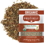 Organic Positively Tea Company, South African Green Rooibos Tea, Loose Leaf, 16 Ounce