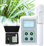 Portable Chlorophyll Meter,250g Plant Nutrition Tester,with Suitcase,USB Data Export,Measurement Area Ф10mm,LCD Display,for Agriculture,Research,Gardening