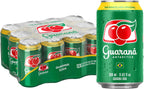 Guarana Antarctica, The Brazilian Original Guarana Soda, Regular, 11.83 fl oz (Pack of 12)